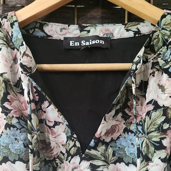 🌟2/40⭐️ Nwt En Saison  blouse - Picture 10 of 11